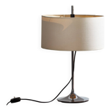 Chrome table lamp by Frank Betler for Wila
