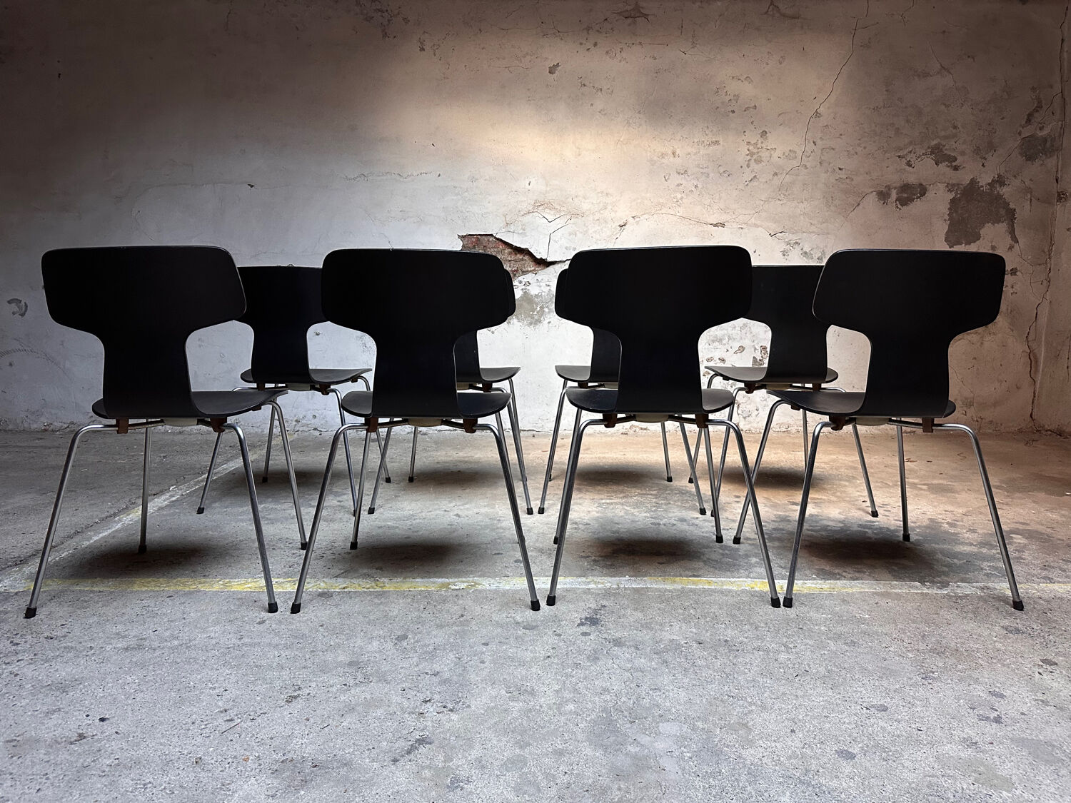 Ensemble de chaises Hammer – Fritz Hansen