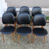 Série de  chaises Baumann Pégase