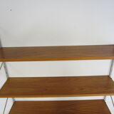 Scandinavian modular wall shelf