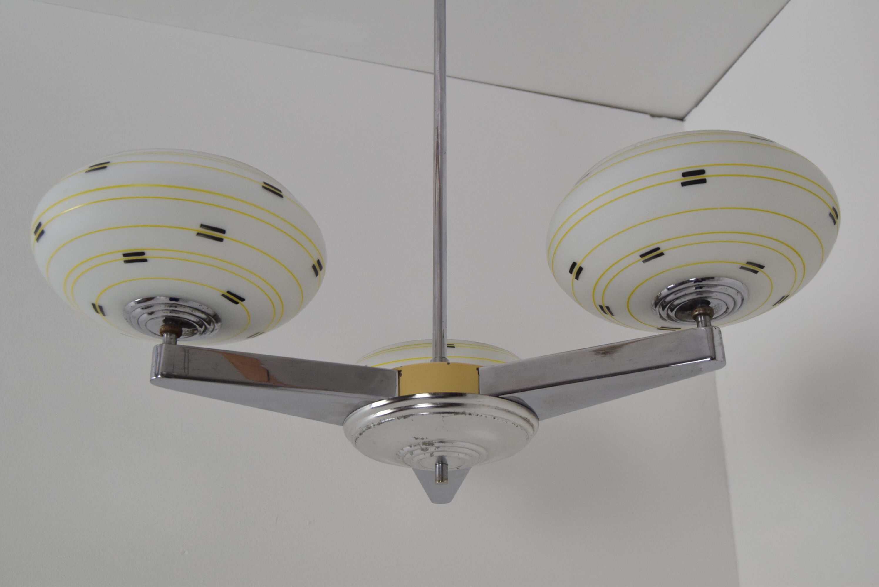 Mid-century Chandelier/Zukov,1960's.