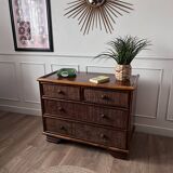 Rattan chest of drawers