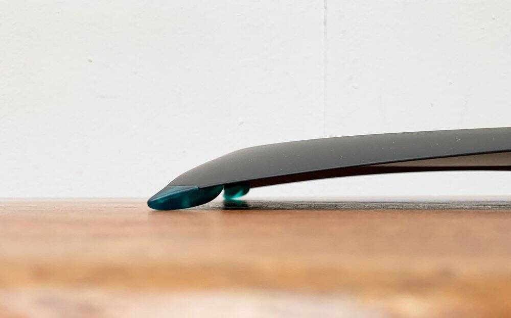Postmodern Italian Voilà Voilà metal bowl by Philippe Starck for Alessi, 1980s.