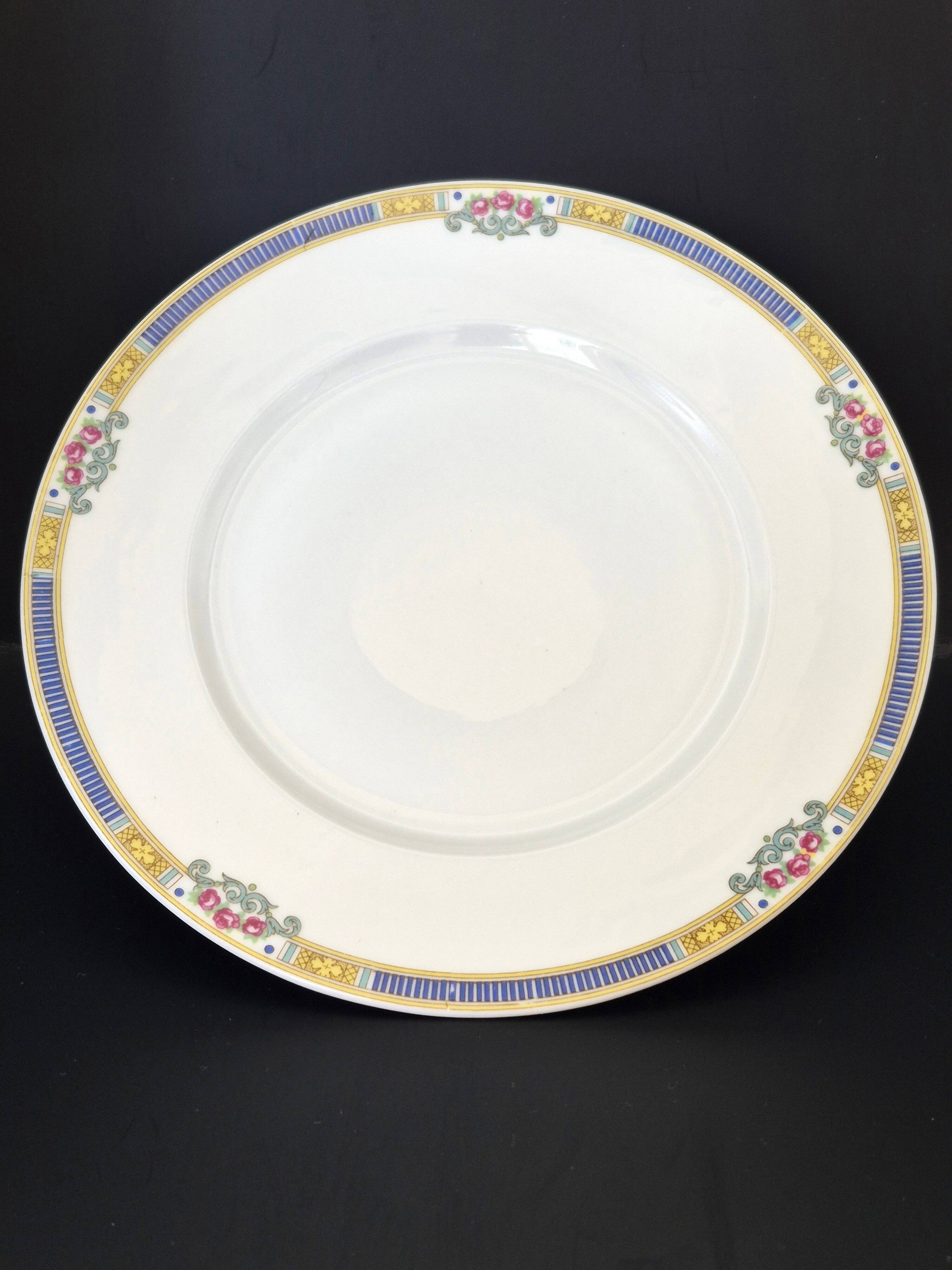 Presentation plate on pedestal Bernardaud Limoges – Art Deco – A711