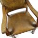 Paire de fauteuils en cuir hollandais, années 1940