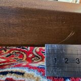 Table de jeu Henredon avec motif de toile d'araignée sur le dessus