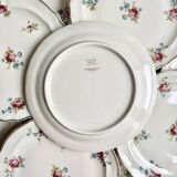 Service à dessert Bernardaud Porcelaine fine