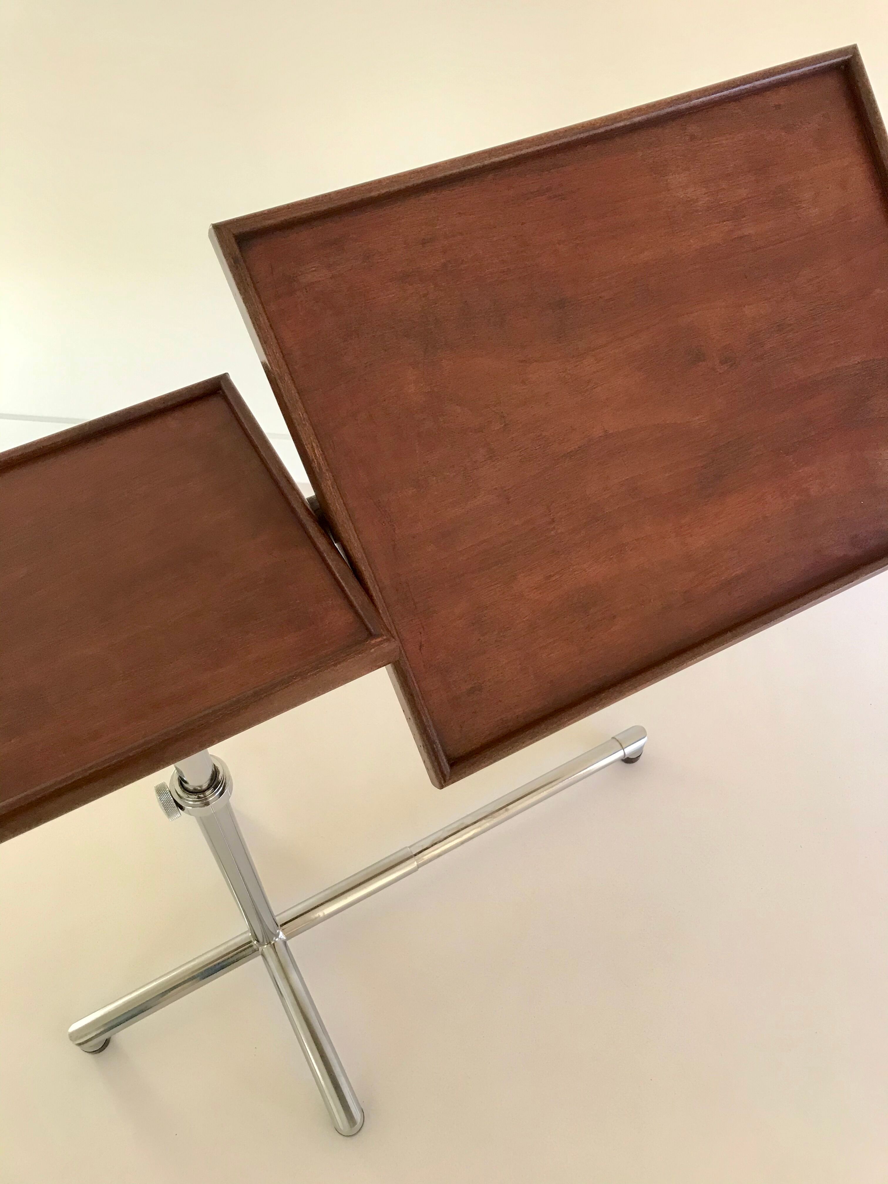 Mechanism side table by François Caruelle, 1930s