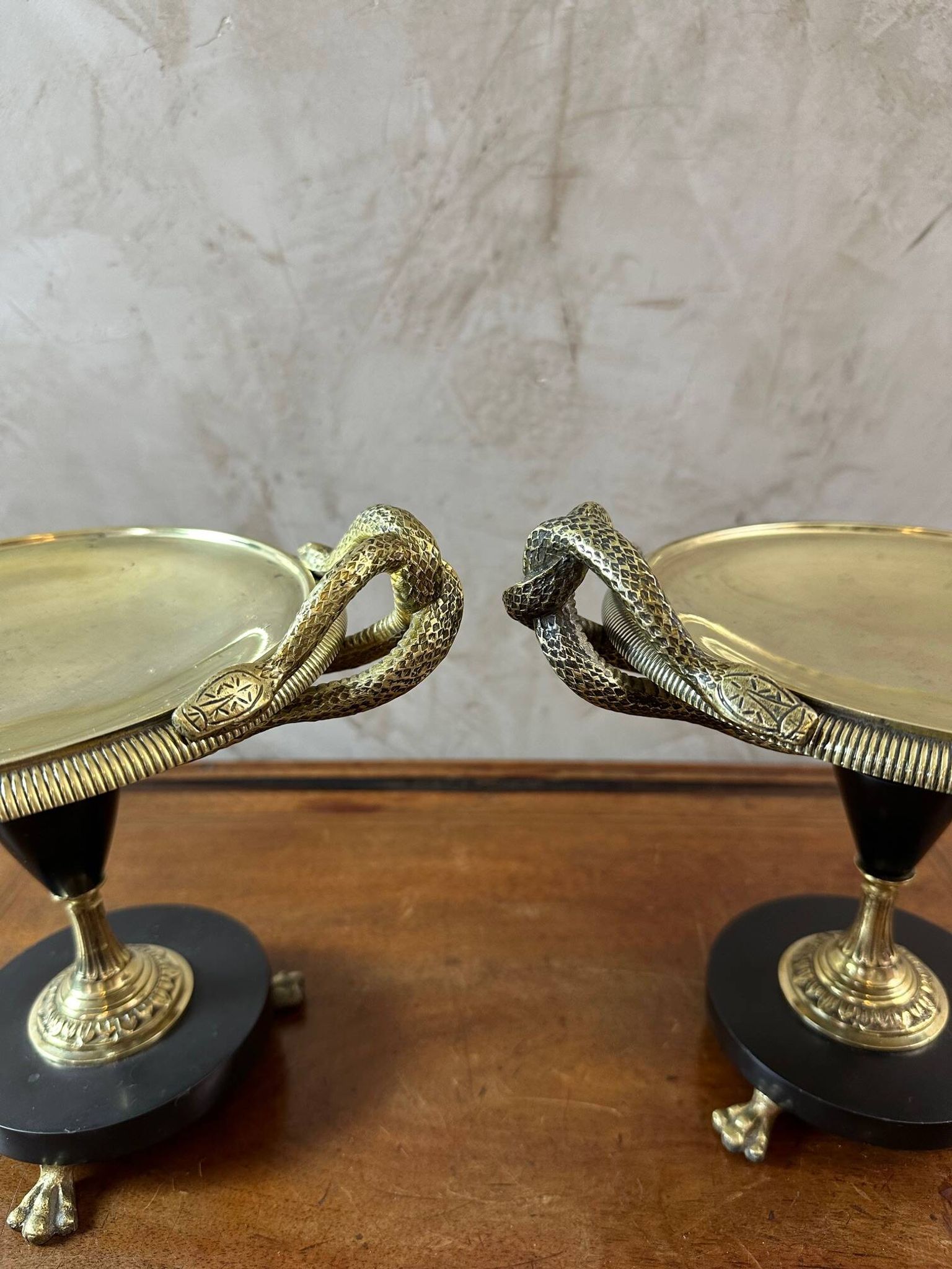 Pair of pharmacy casseroles