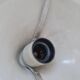 Brushed aluminum pendant light 1970