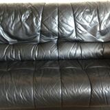3 seater leather sofa