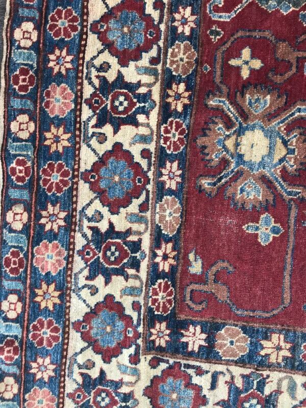Carpet vintage chobi afghan done hand 215 x 250 cm