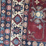 Carpet vintage chobi afghan done hand 215 x 250 cm