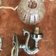 Pair of fish wall sconces