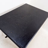 Art Nouveau side table/console in painted wood, circa 1900