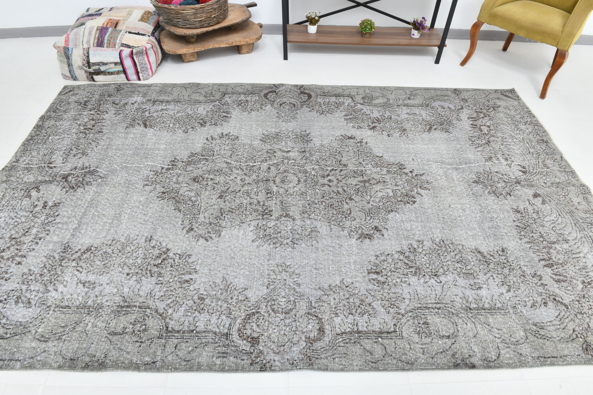 Anatolian vintage rug ,196x308cm