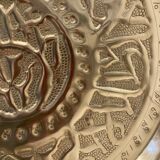Brilliant brass dish