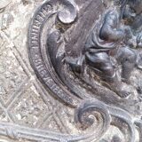 Cast-iron fireplace angelots decorations