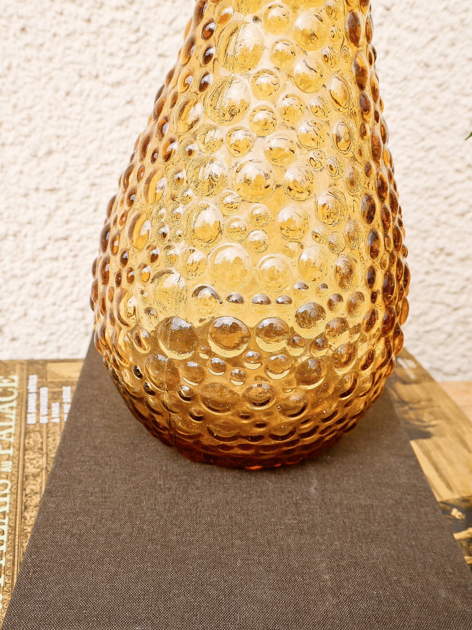 Yellow Italian carafe