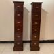 Pair of industrial furniture column 1950