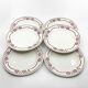 6 assiettes à dessert • Digoin Sarreguemines • 1920-1950