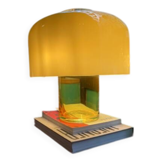 Yellow table lamp - Carlo Nason