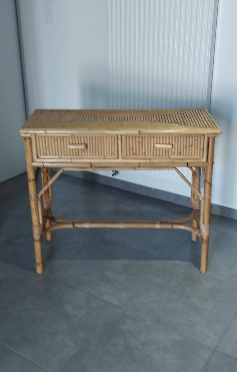 Vintage console attributed to Vivai del Sud.