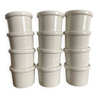 Apilco porcelain fire-fired ramekins