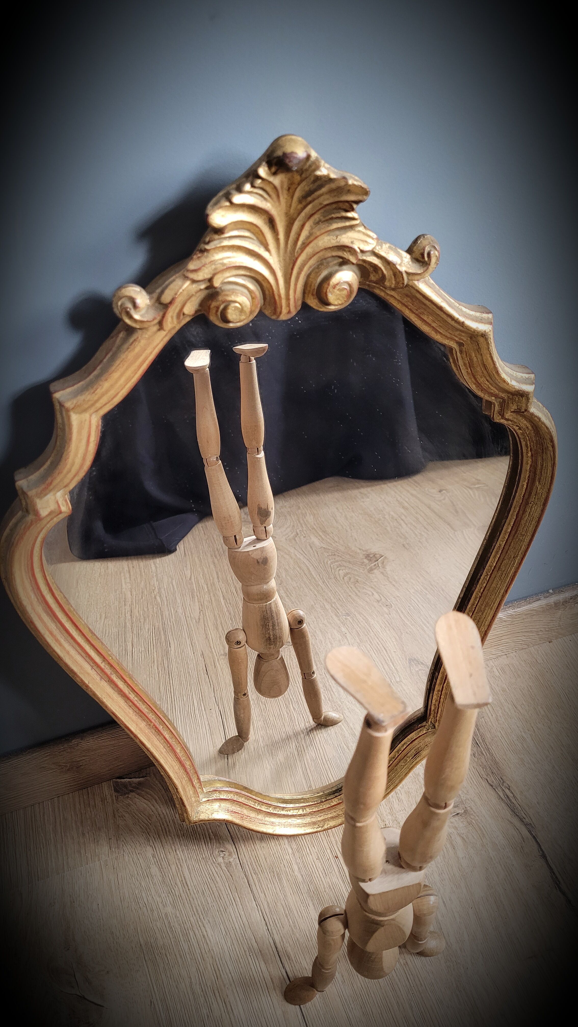Baroque Golden Mirror 12 49x32cm