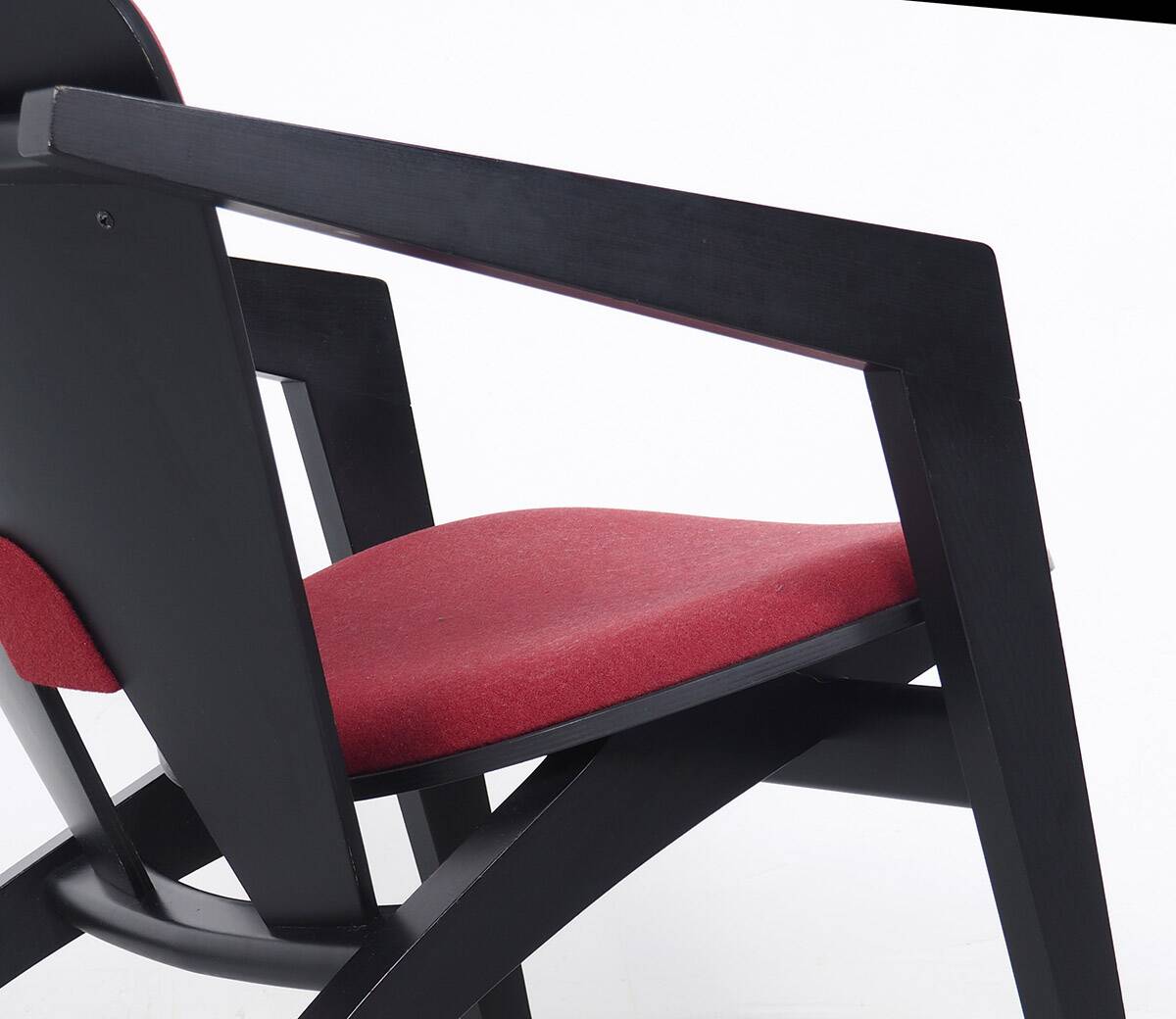 Hans J. Wegner black Butterfly lounge chair by Getama, 1970s