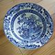 Blue Chinese Plate Creil & Montereau LM & Cie – Opaque Porcelain | Model R