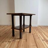 Table d’appoint vis de pressoir années 50