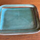 Glazed terracotta butter dish