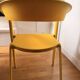 Fauteuil ICZERO1 jaune par Indio Da Costa, design brésilien