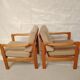 Pair scandinavian armchairs