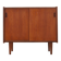 Danish Teak Cabinet with Sliding Doors, 1970s