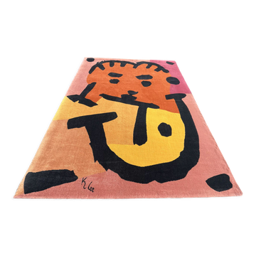 Contemporary Carpet after artist Paul Klee