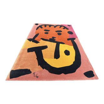 Contemporary Carpet after artist Paul Klee