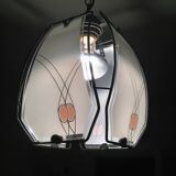 60s pendant light with 4 facets