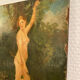 Small oil on panel, Diana 19th century