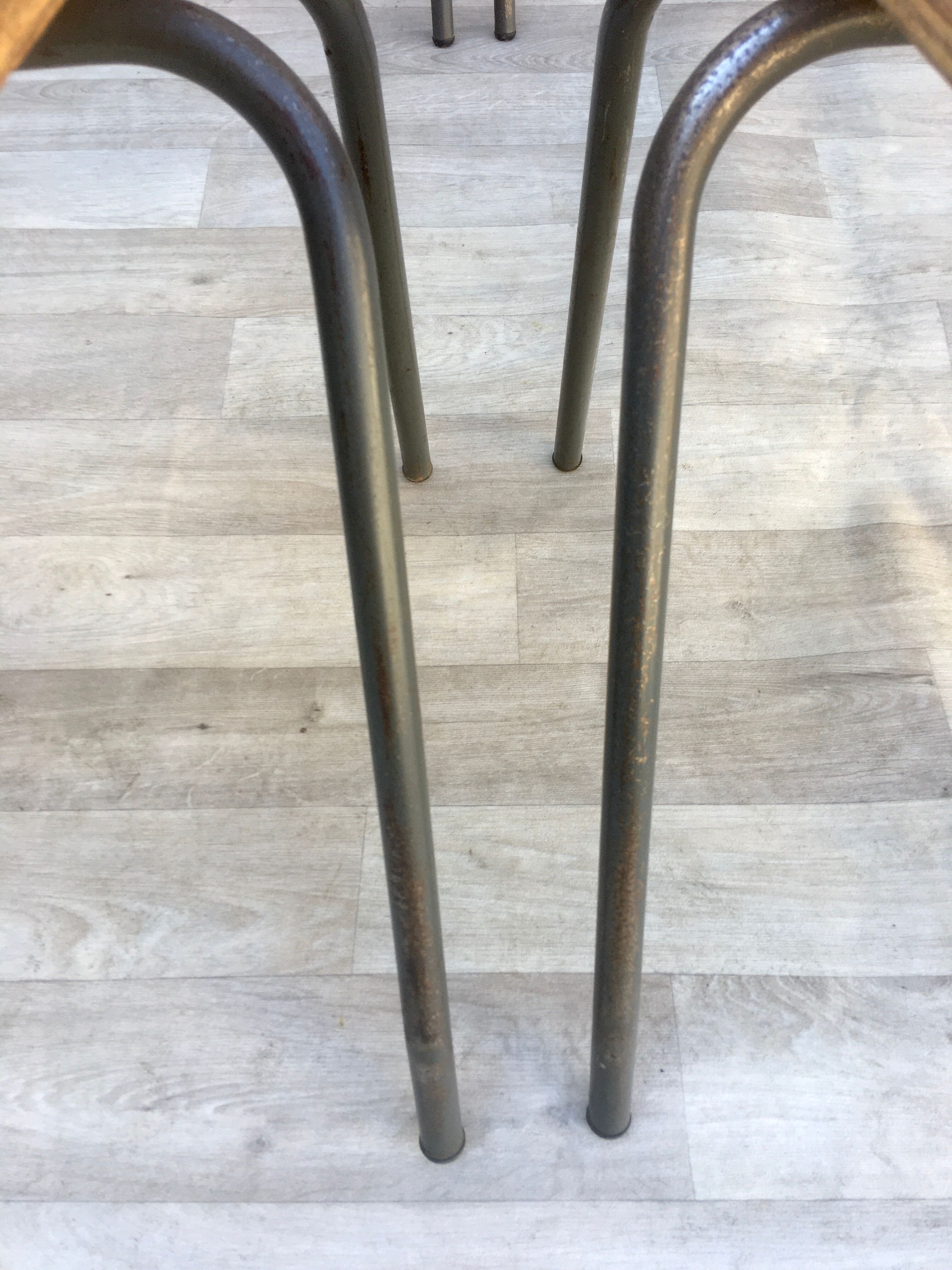 Set of 6 chairs Kho Liang 60s