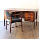 Kurt Olsen Chair Model 223 and Scandinavian 1960 rosewood desk