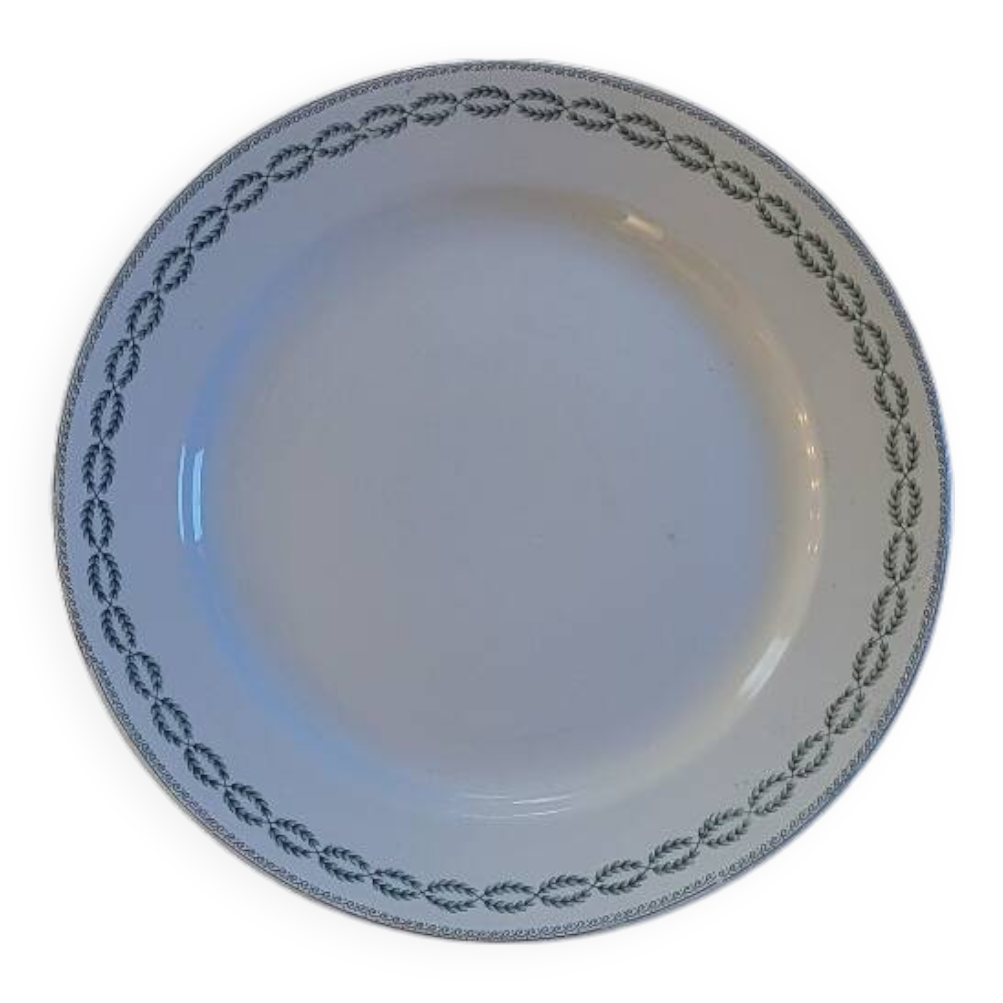 Sarreguemines iron earth plate