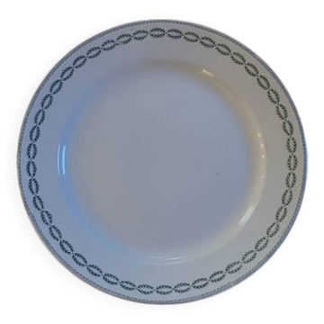 Sarreguemines iron earth plate