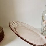 Set of 11 Arcoroc flat plates ~ Rosaline