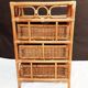Meuble en rotin vintage