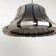 Mid-Century Steel Suspension Lamp by E. Martinelli for Martinelli Luce, Italy, 1960s