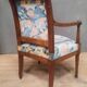 Directoire upholstered armchair