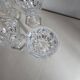 Set of 4 white wine glasses in Chaumont crystal from Cristal d'Arques.