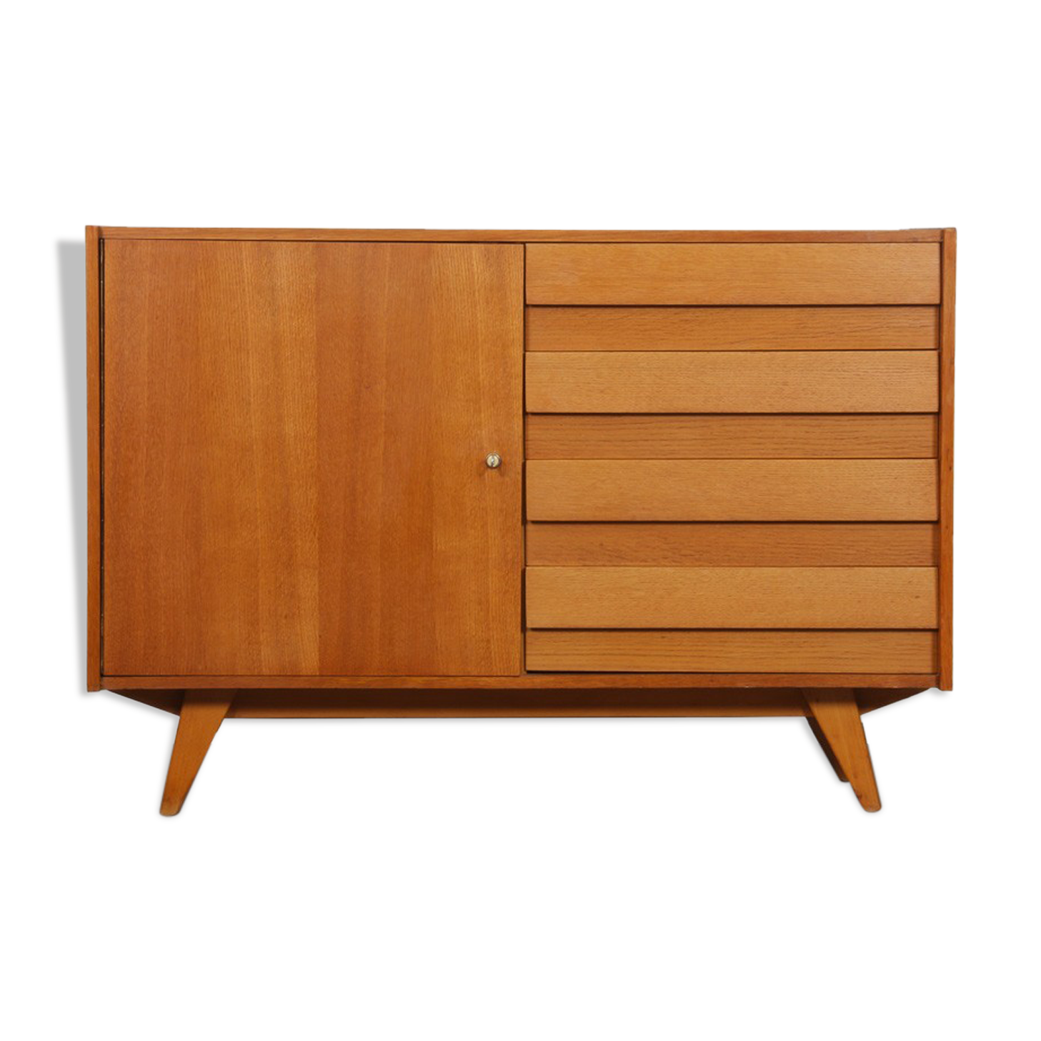 Wooden dresser, model U-458, by Jiri Jiroutek, 1960